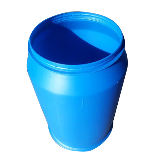 30 Ltr Hdpe Full Open Top Drum - Color: Blue