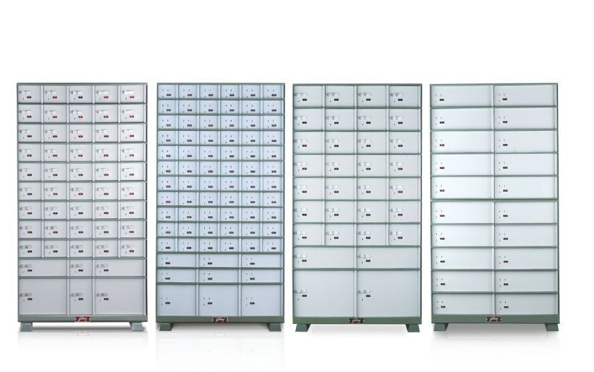 Bank Lockers - High-strength Steel, Secure Storage Solution , Customizable Interiors For Maximum Safety