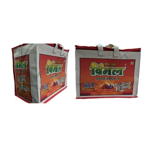 Different Available Laminated Canvas Vimal Promotional Bag