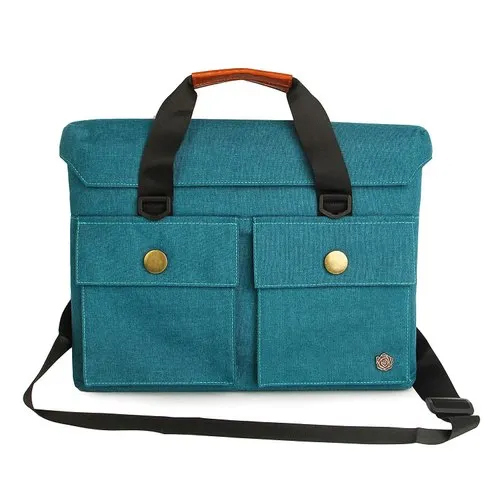 Canvas Duffle Messenger Bag - Cotton, Spacious Design, Available In Multiple Colors | Versatile For Travel, Gym, And Business Use