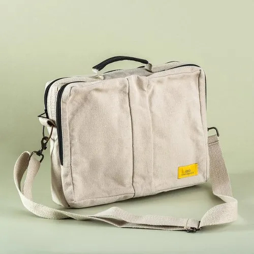 Canvas Duffle Messenger Bag - Cotton, Spacious Design, Available In Multiple Colors | Versatile For Travel, Gym, And Business Use
