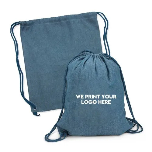 Cotton Drawstring Bag - Modern Canvas Material Multiple Size Options Available - Versatile Eco-friendly Customizable For Personal And Promotional Use