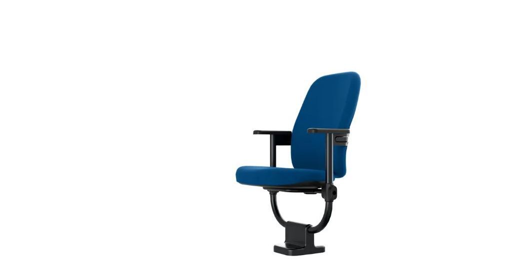 Auditorium Chair - Durable Upholstered Fabric | Ergonomic Design, Stackable, Easy To Clean