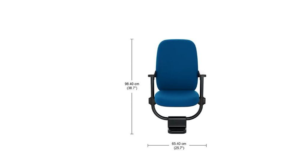 Auditorium Chair - Durable Upholstered Fabric | Ergonomic Design, Stackable, Easy To Clean