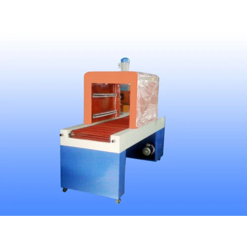 Note Book Shrink Packing Machine - Mild Steel, 5ft X 20in X 5ft | Semi-automatic, 300kg Weight, 180v Voltage, Adjustable Wrap Size