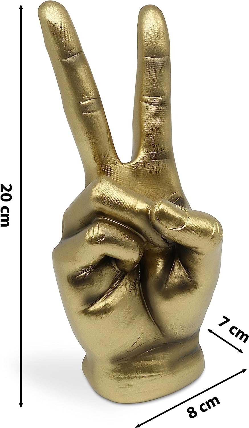 Aluminuim Hand - Color: Gold