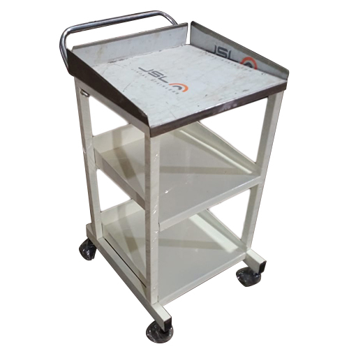 Durable Ss Top Ecg Trolley