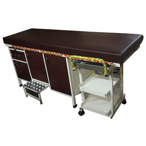 Hospital Examination Couch - High-Quality Steel, Adjustable Height and Angle, Removable Headrest and Armrests, Easy to Clean and Maintain, Designed for Comfort and Durability