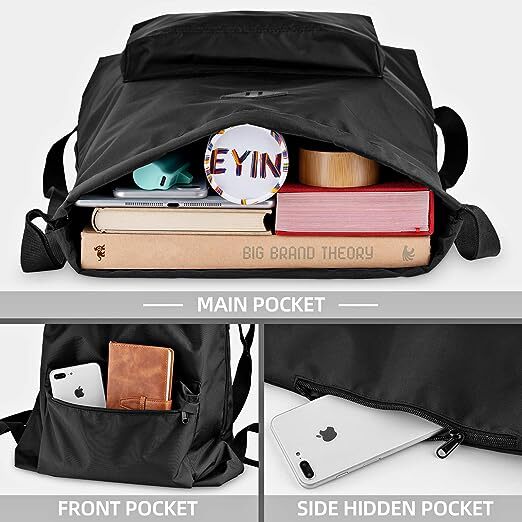 Drawstring Backpack Water Resistant String Bag