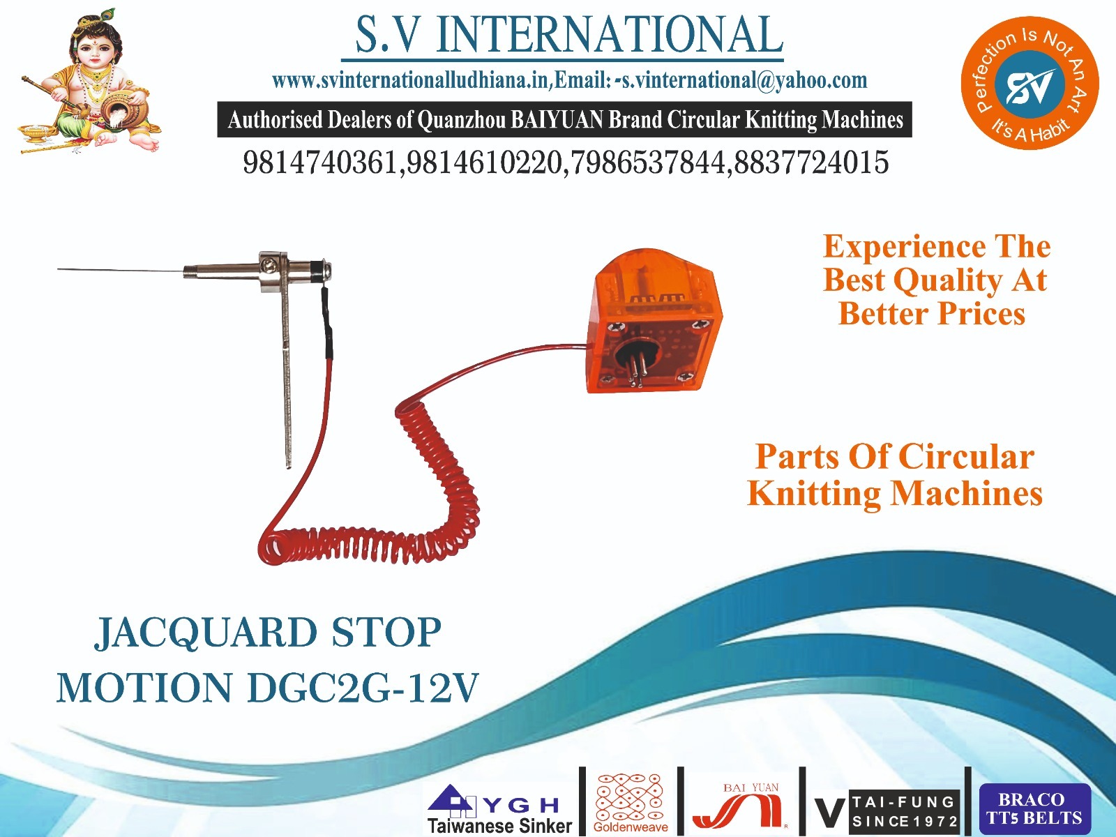 Jacquard Stop Motion Dgc2g-12v