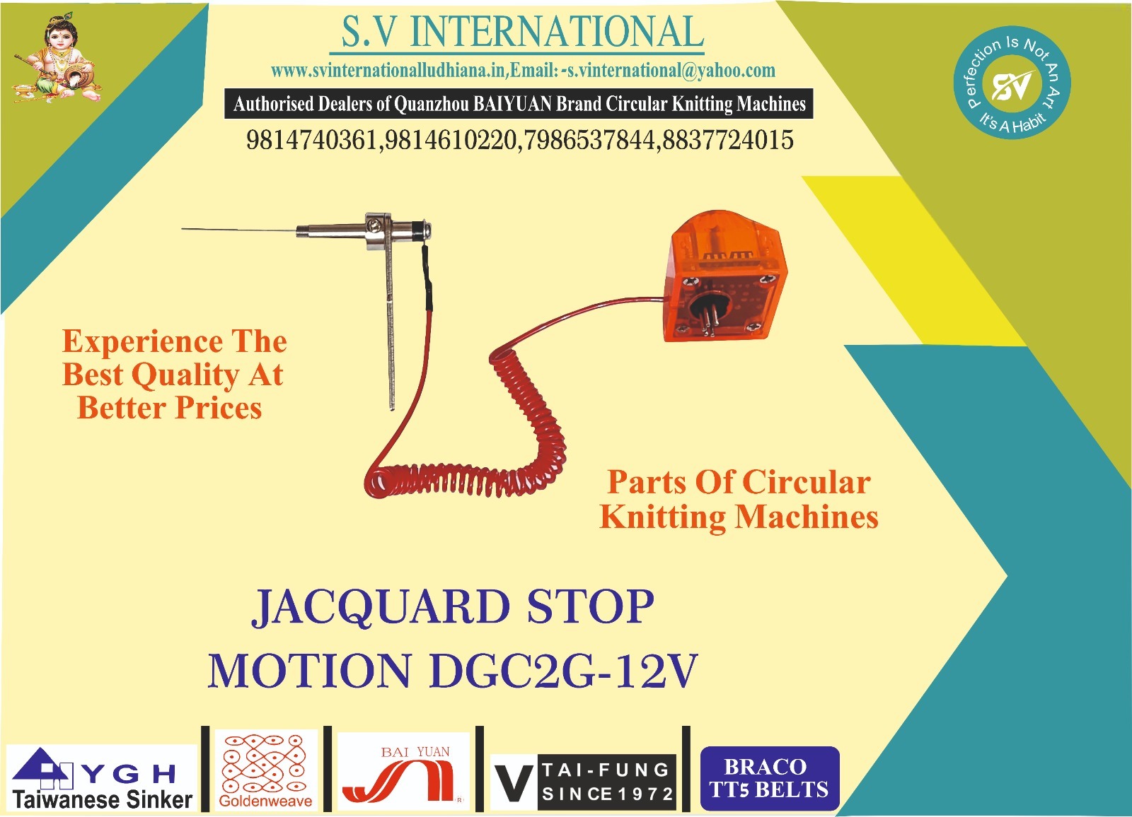 Jacquard Stop Motion Dgc2g-12v