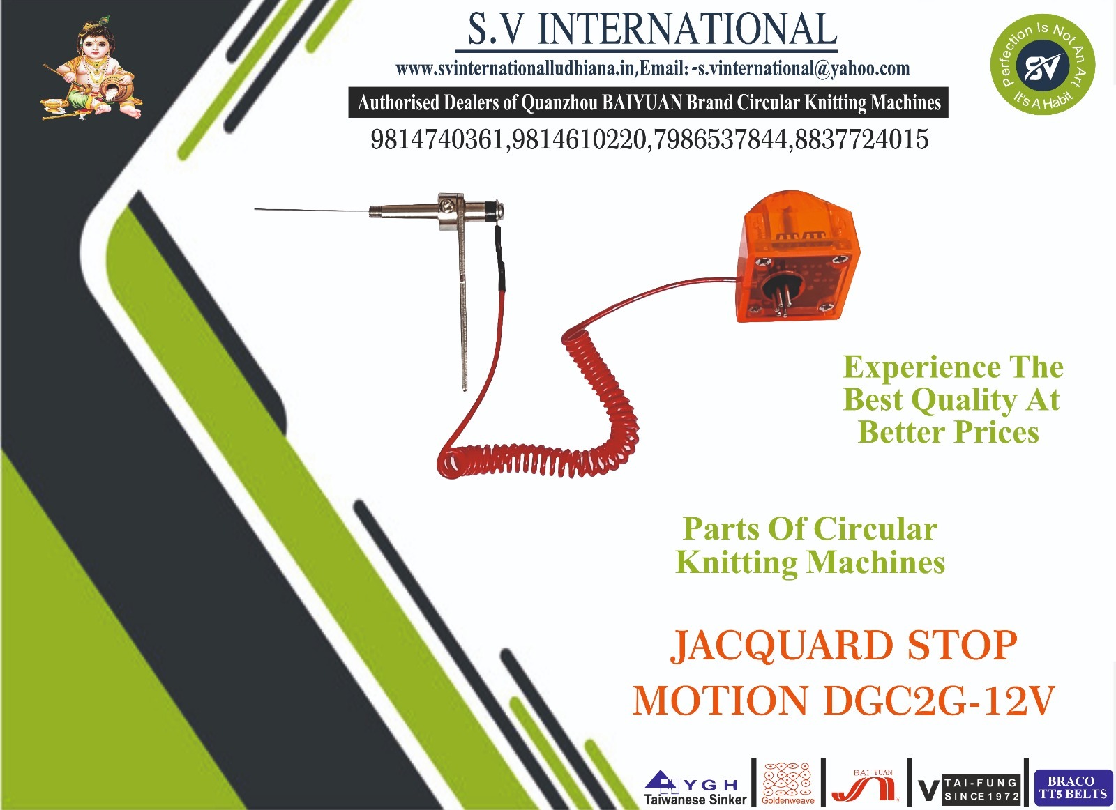 Jacquard Stop Motion Dgc2g-12v