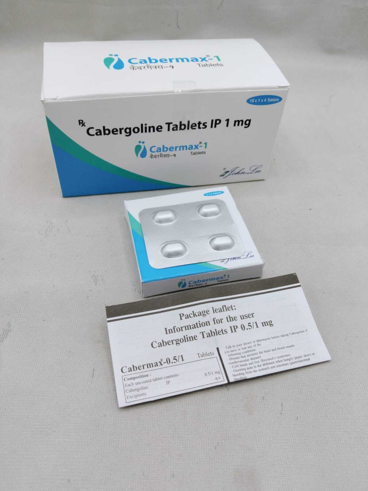 Cabergoline Tablets - 0.25 Mg, 0.5 Mg, 1 Mg | Effective Hormonal Regulation