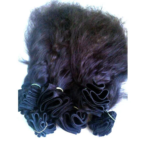 Machine Weft Human Hair - Black | Premium Quality For Women's Styling Needs