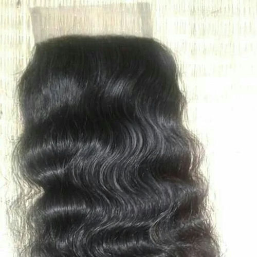 Black Wavy Closure Hair