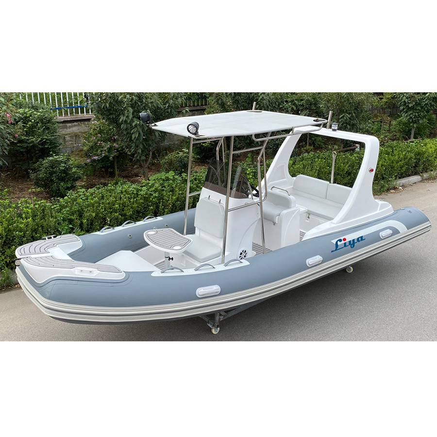 Liya 19ft Semi Rigid Hull Inflatable Fishing Boats