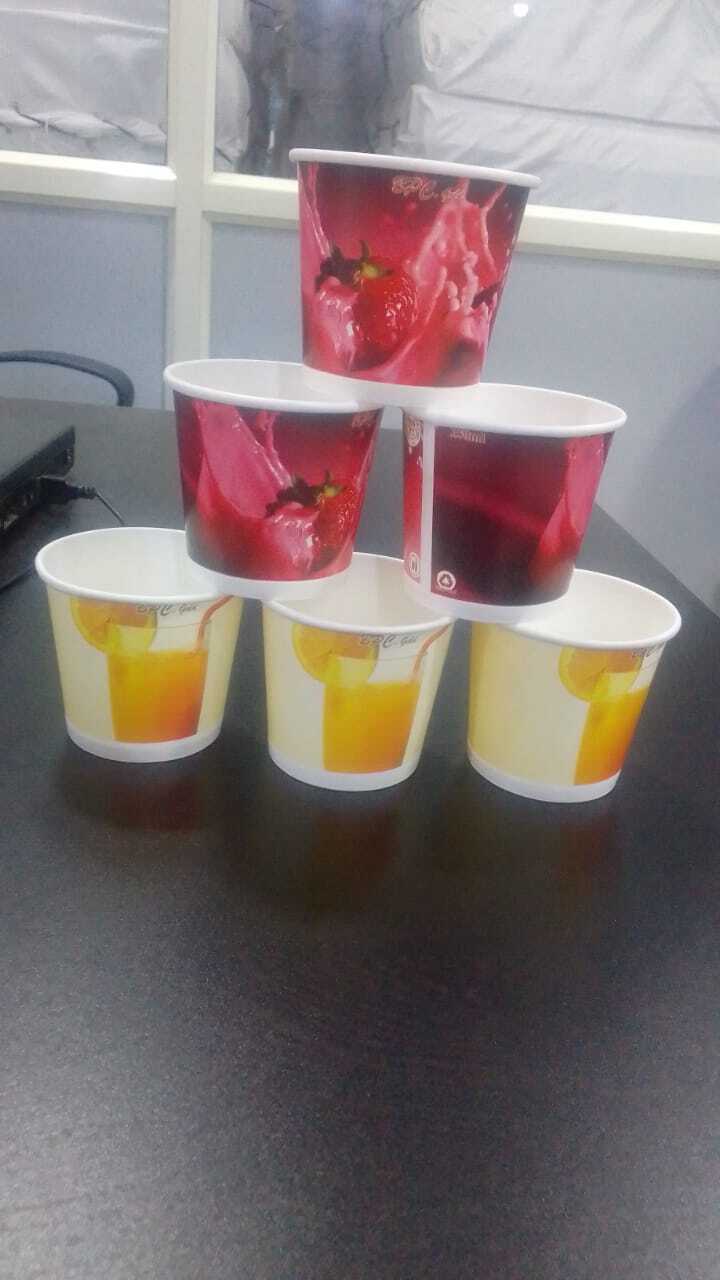 Cold-drinks Paper Cups - Color: Multi Color