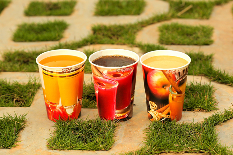 Cold-drinks Paper Cups - Color: Multi Color