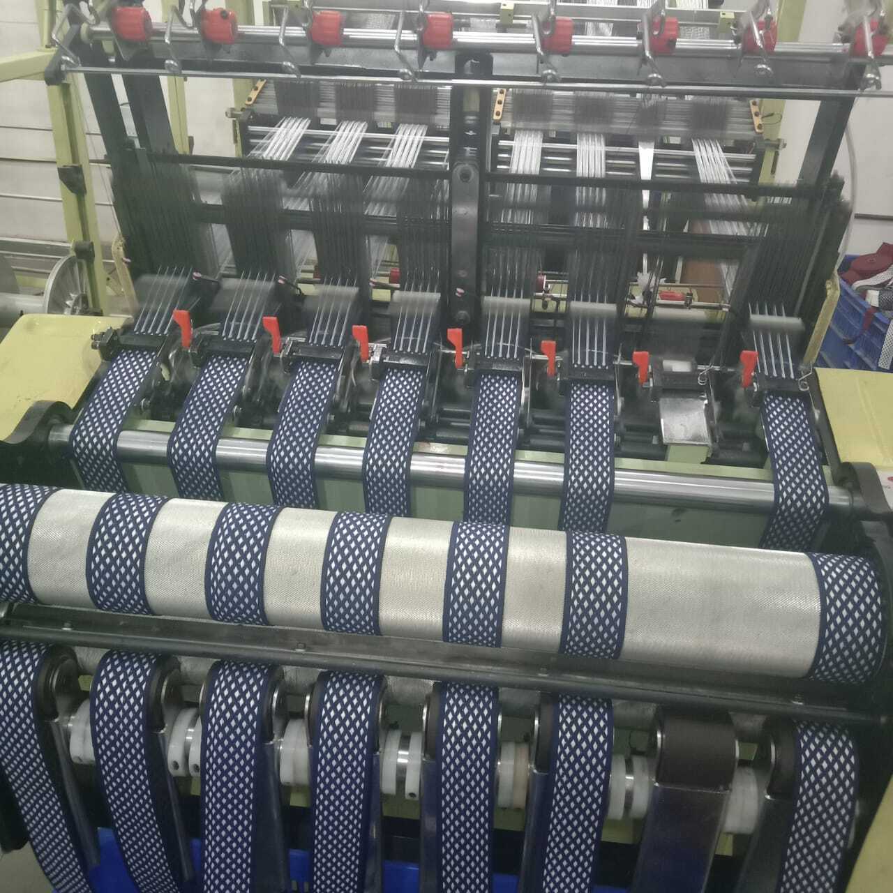 Belt Making Fully Automatic Machine - Color: White Blue