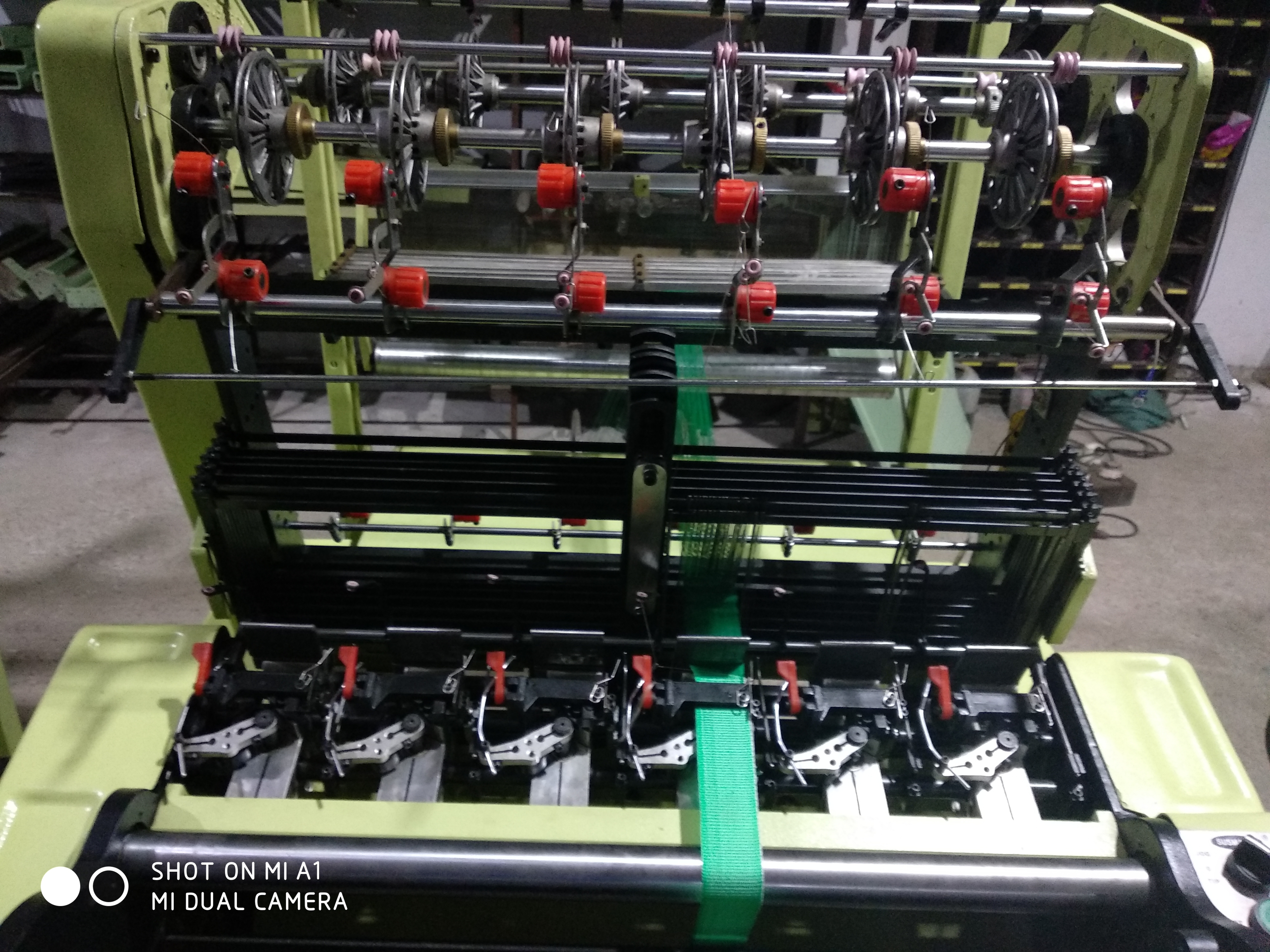 Belt Making Fully Automatic Machine - Color: White Blue