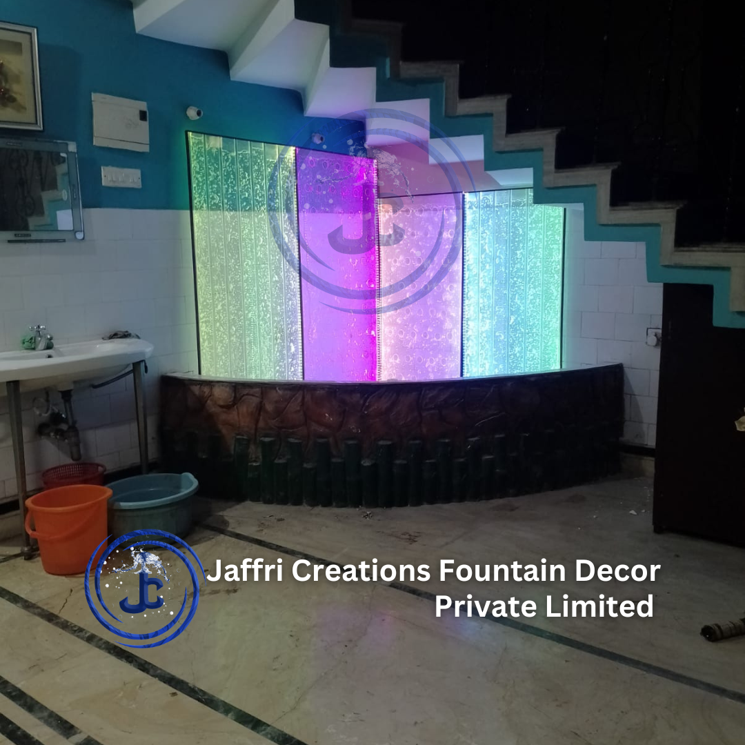 Malaysian Acrylic Bubble Wall - 4ft Height X 2ft Width | Therapeutic Indoor Fountain, Low Maintenance, Tranquil Visual Experience