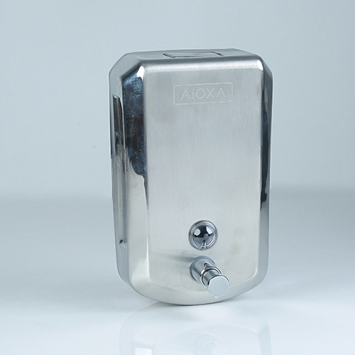 Silver 125X110X202Mm 1000Ml Stainless Steel Kyra Soap Dispenser