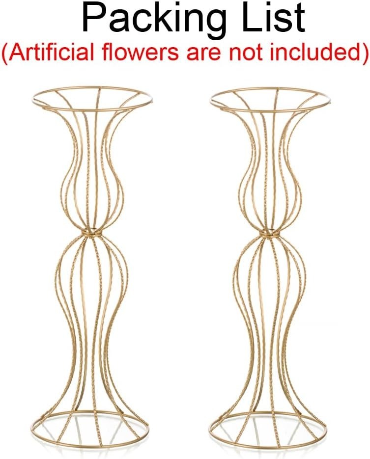 Flower Vase 4 - Color: Gold