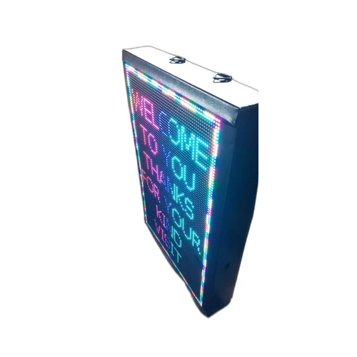 Multicolor Led Display Board Size: Customized