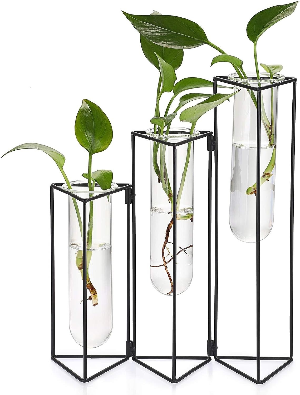 Metal Vase 5 - Color: Black