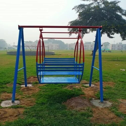 Circular Swing - Durable Weather-resistant Material, Generous 5ft Diameter, Vibrant Multi-color Design