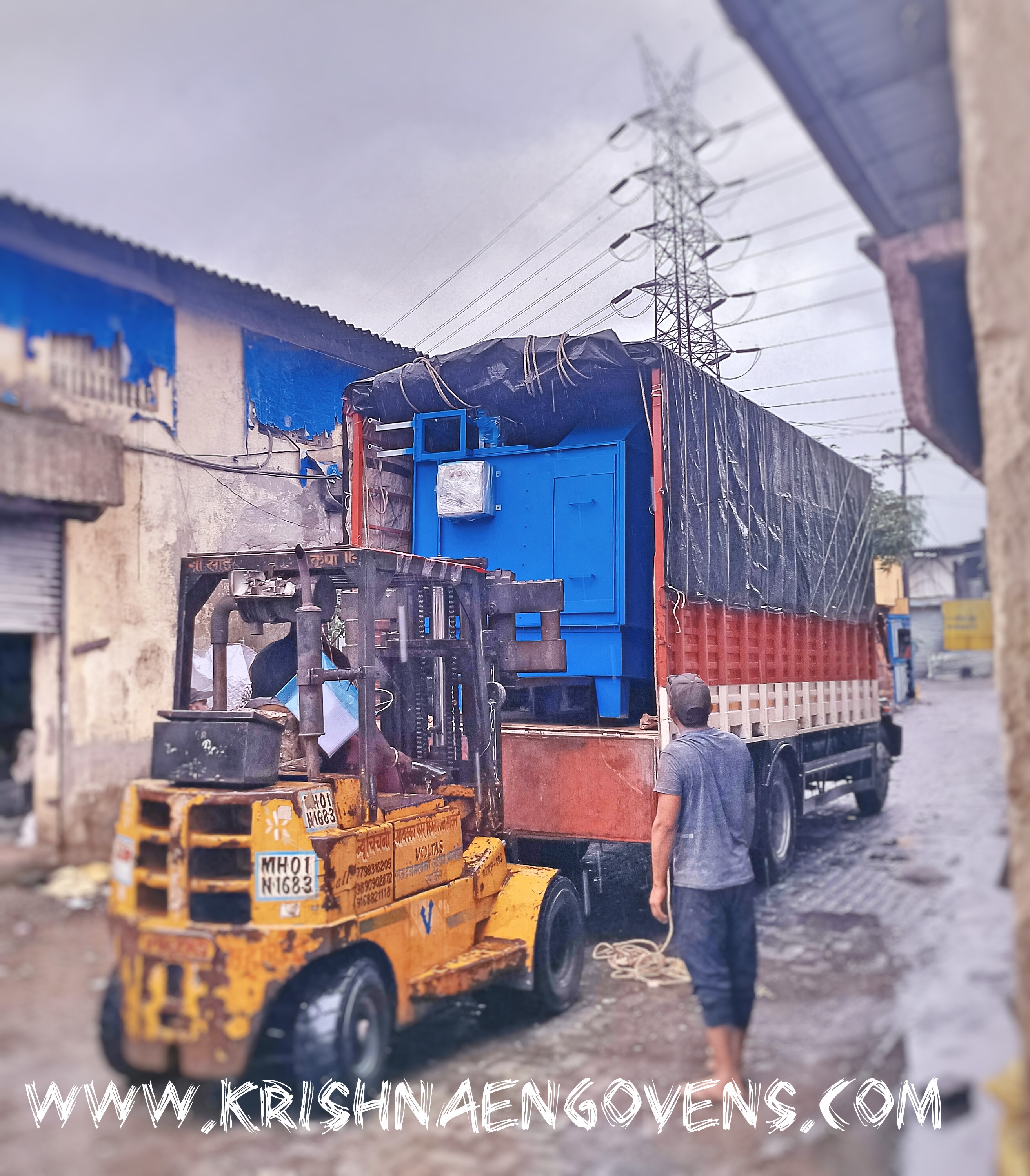 Liquid Spray Painting Booth By Krishna Engineering