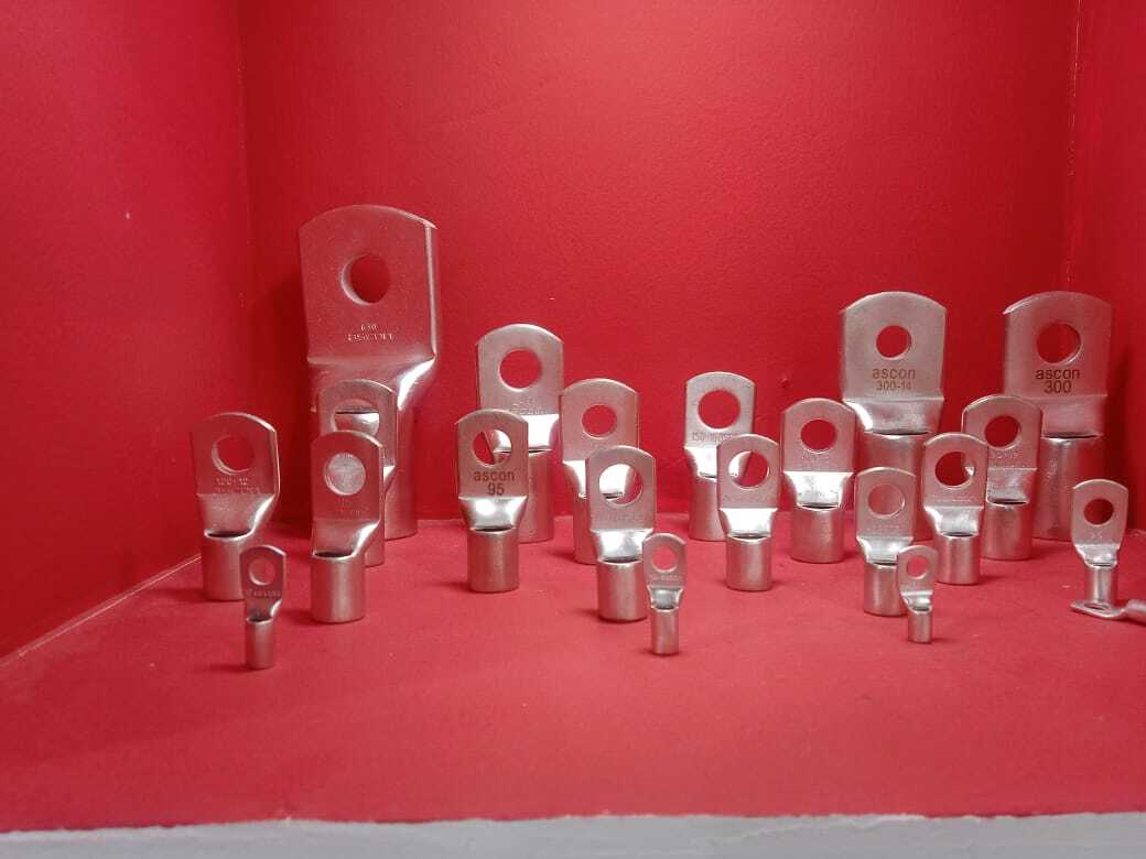 Electrical Cable Lugs - Copper And Aluminum, Various Sizes And Types For Reliable Electrical Connections