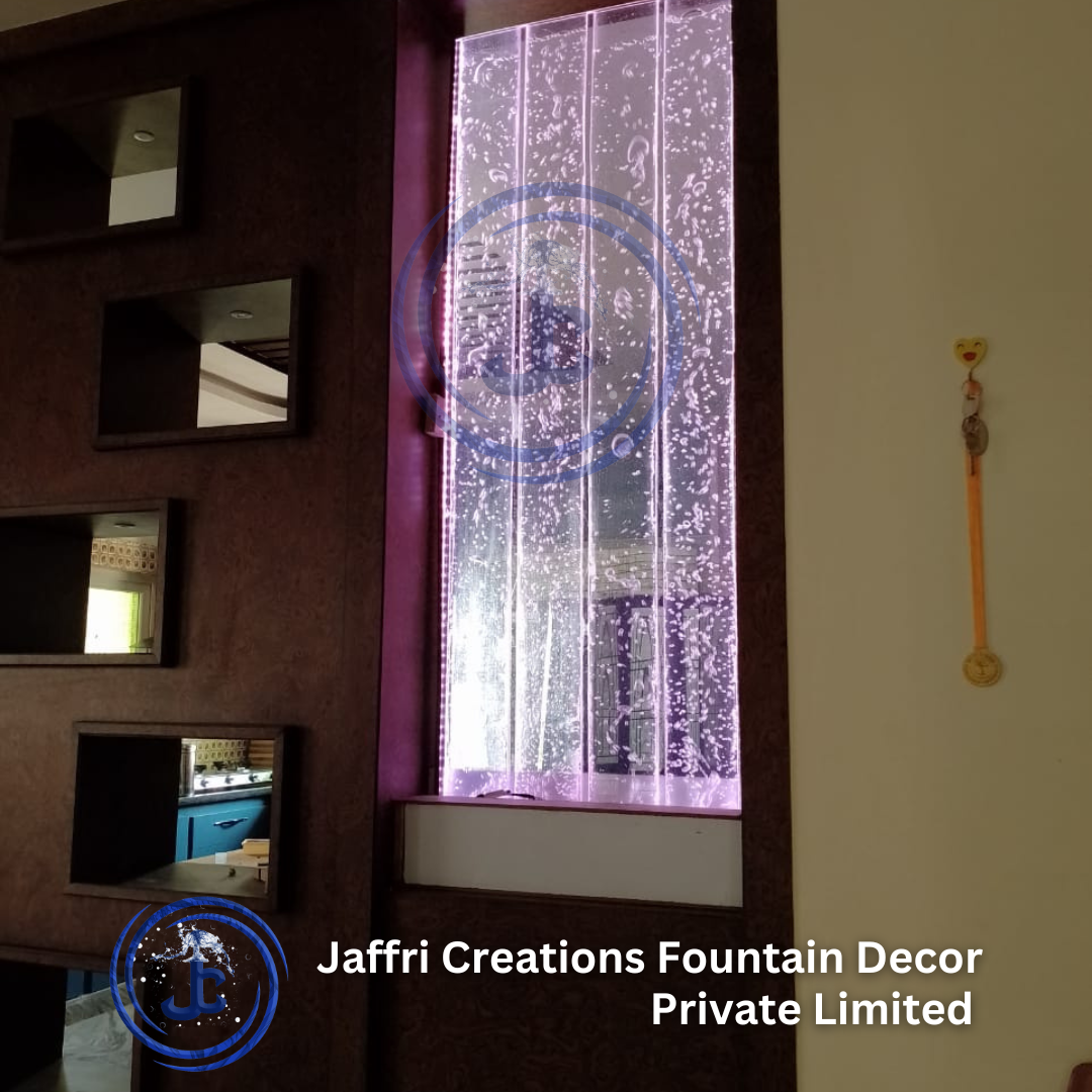 Acrylic Water Bubble Wall Fountain