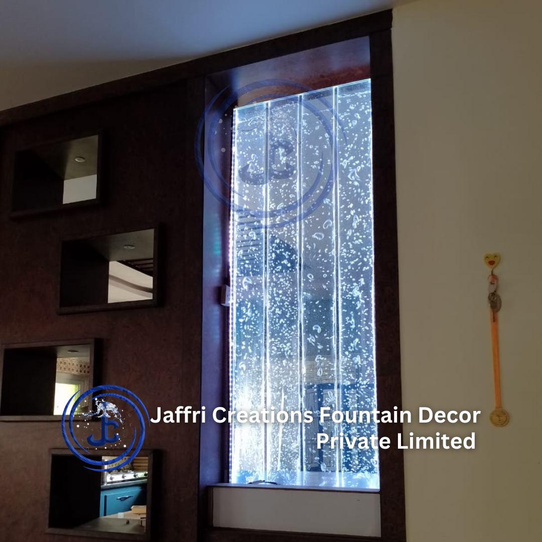 Acrylic Water Bubble Wall Fountain