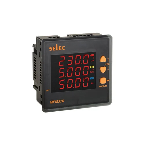 Mfm 376 मल्टीफ़ंक्शन मीटर वोल्टेज का चयन करें: 240v एसी वोल्ट (V)