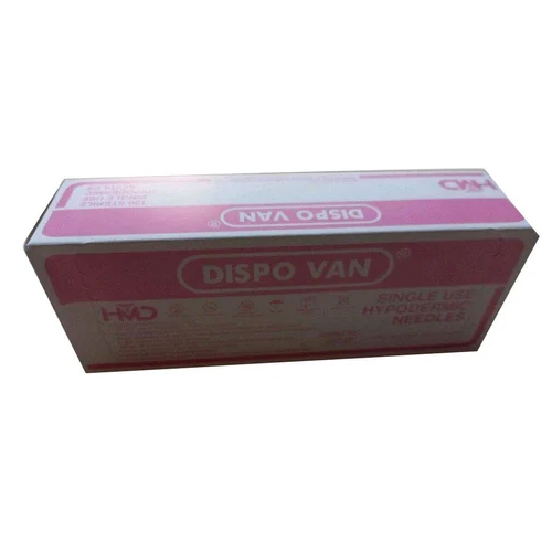 Hypodermic Needles - Stainless Steel, 12mm Size, White Color | Disposable, Medical Grade, Designed For Rapid Liquid Delivery