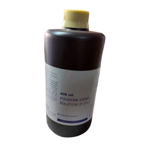 Brown 400 Ml Povidone Iodine Solution Ip
