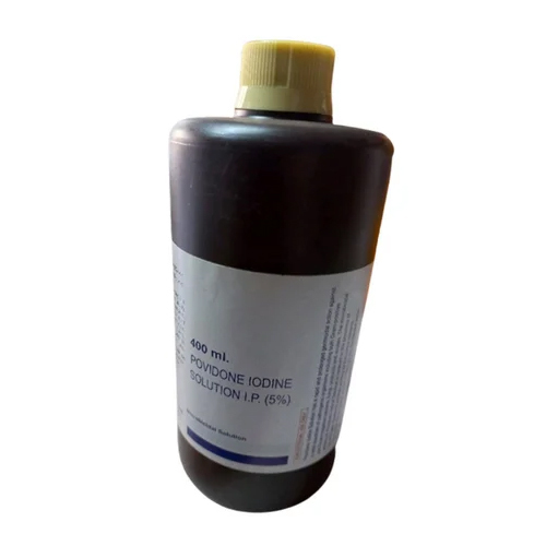 Brown 400 Ml Povidone Iodine Solution Ip