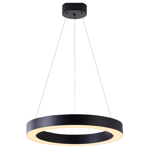 कूल व्हाइट रिंग पेंडेंट लाइट