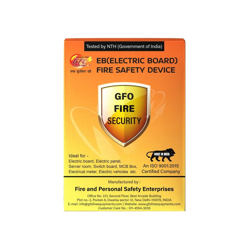 Gfo Eb ( Electric Board ) Fire Safety Device - Color: Multi Color