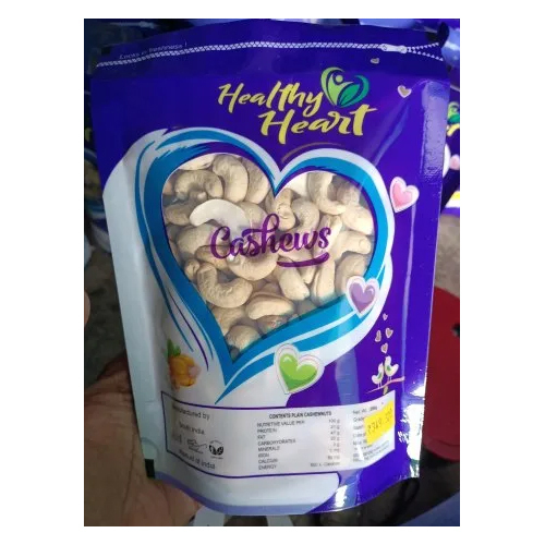 सफेद W240 काजू पाउच पैकिंग