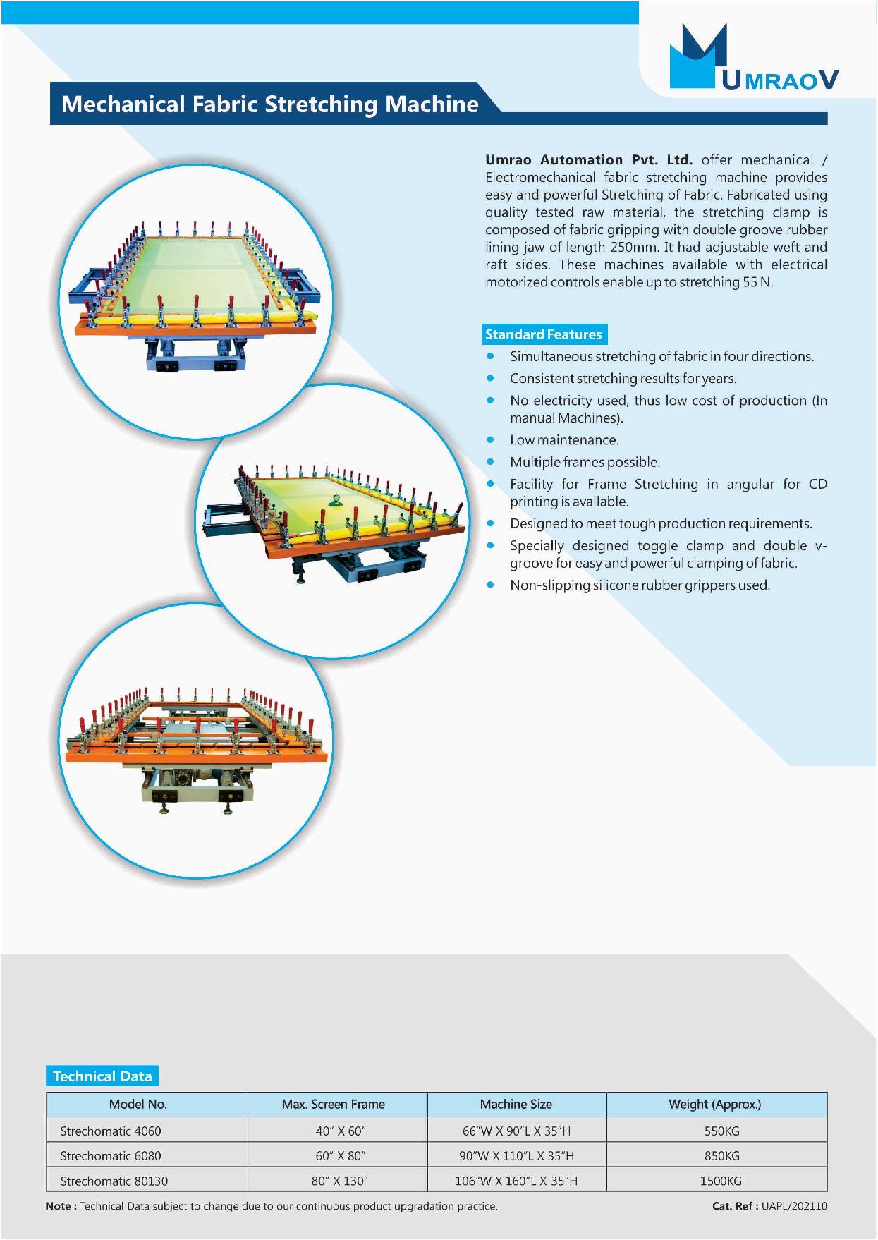 Mechanical Stretching Machines Voltage: 380 V Volt (V)