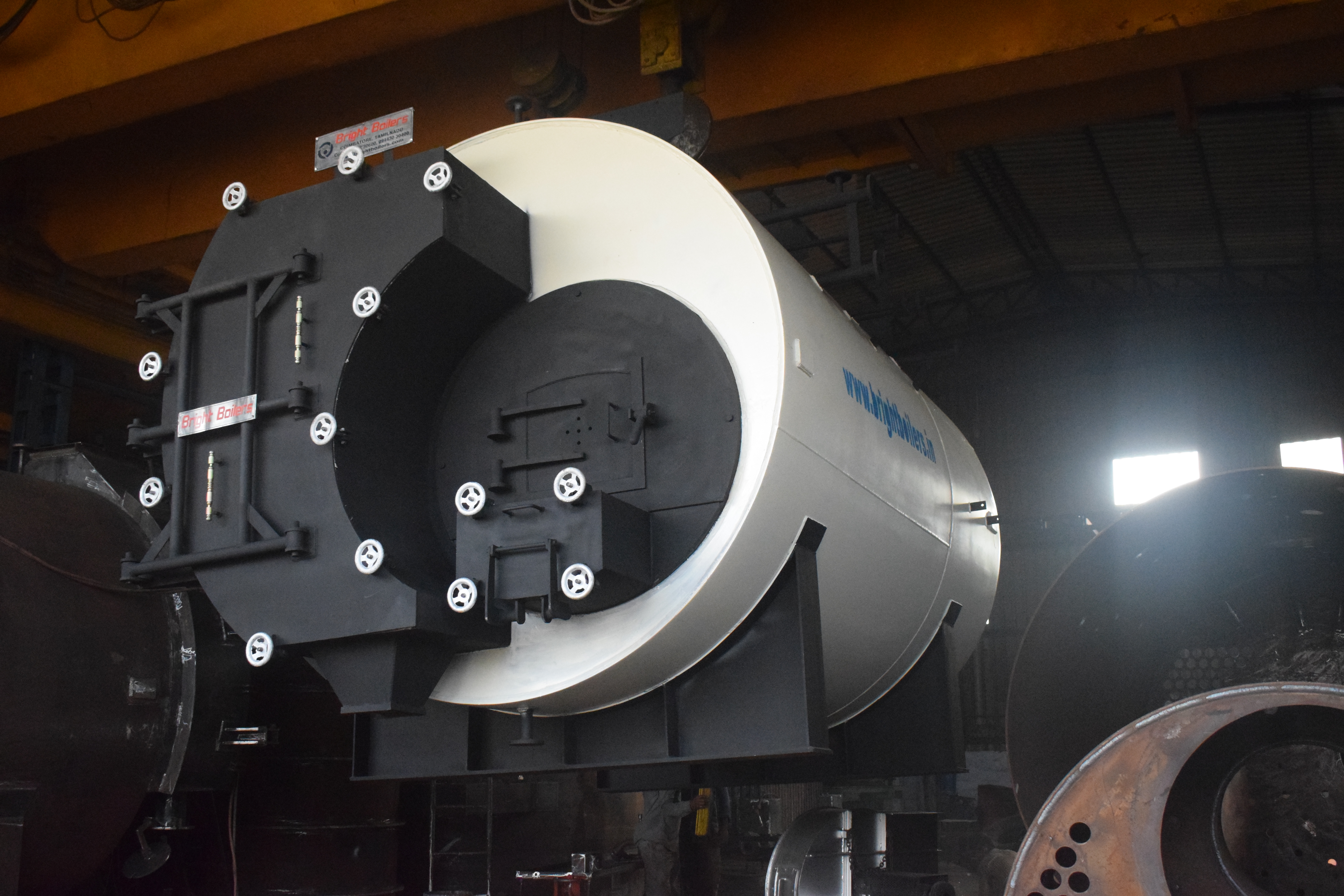 Feed Package Boiler - Color: Black & White