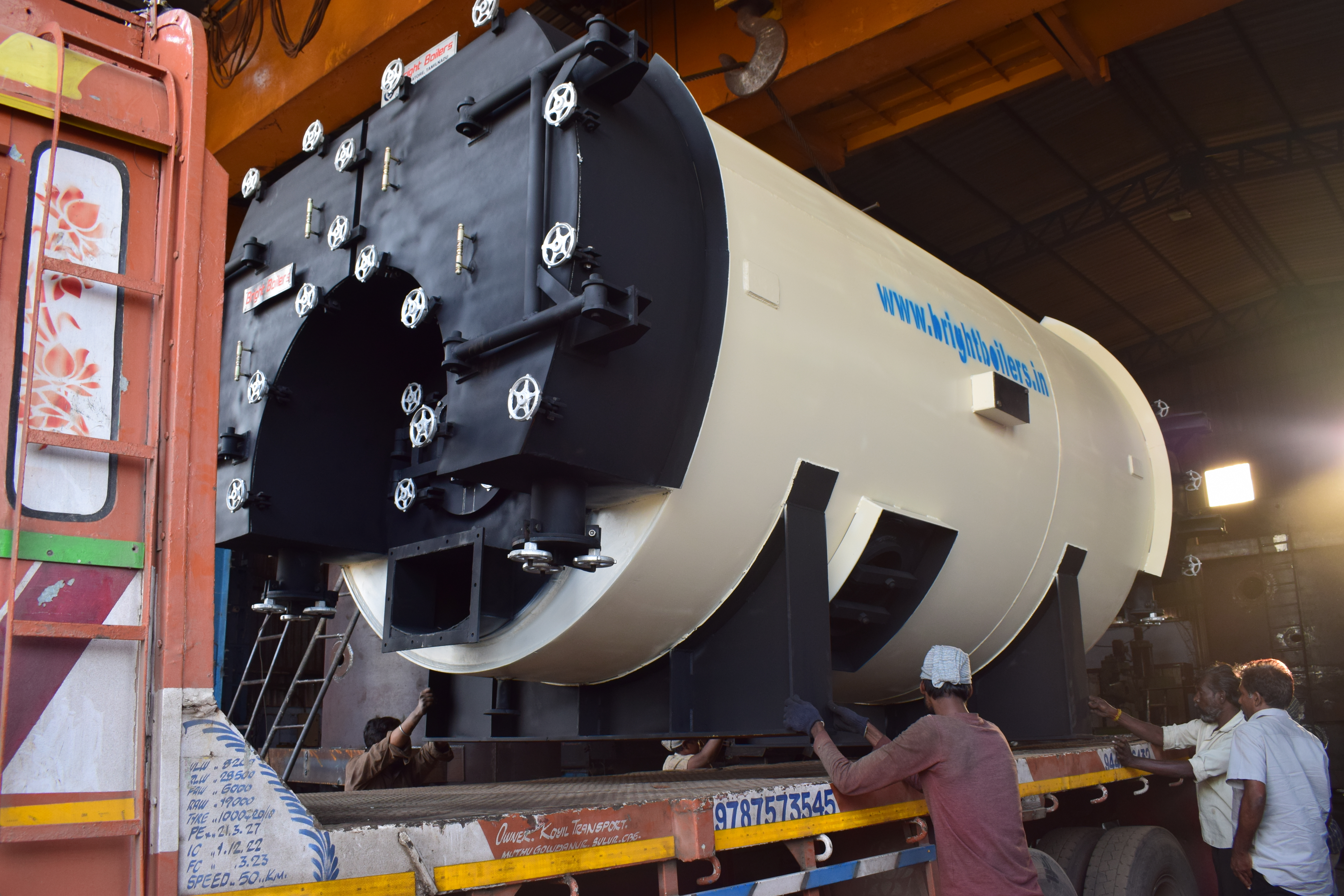 Feed Package Boiler - Color: Black & White