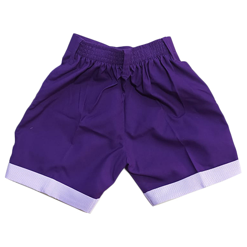 School Uniform Half Pant - Cotton Fabric, Customized Sizes | Unisex Design, Washable, Durable Plain Dyed Technique
