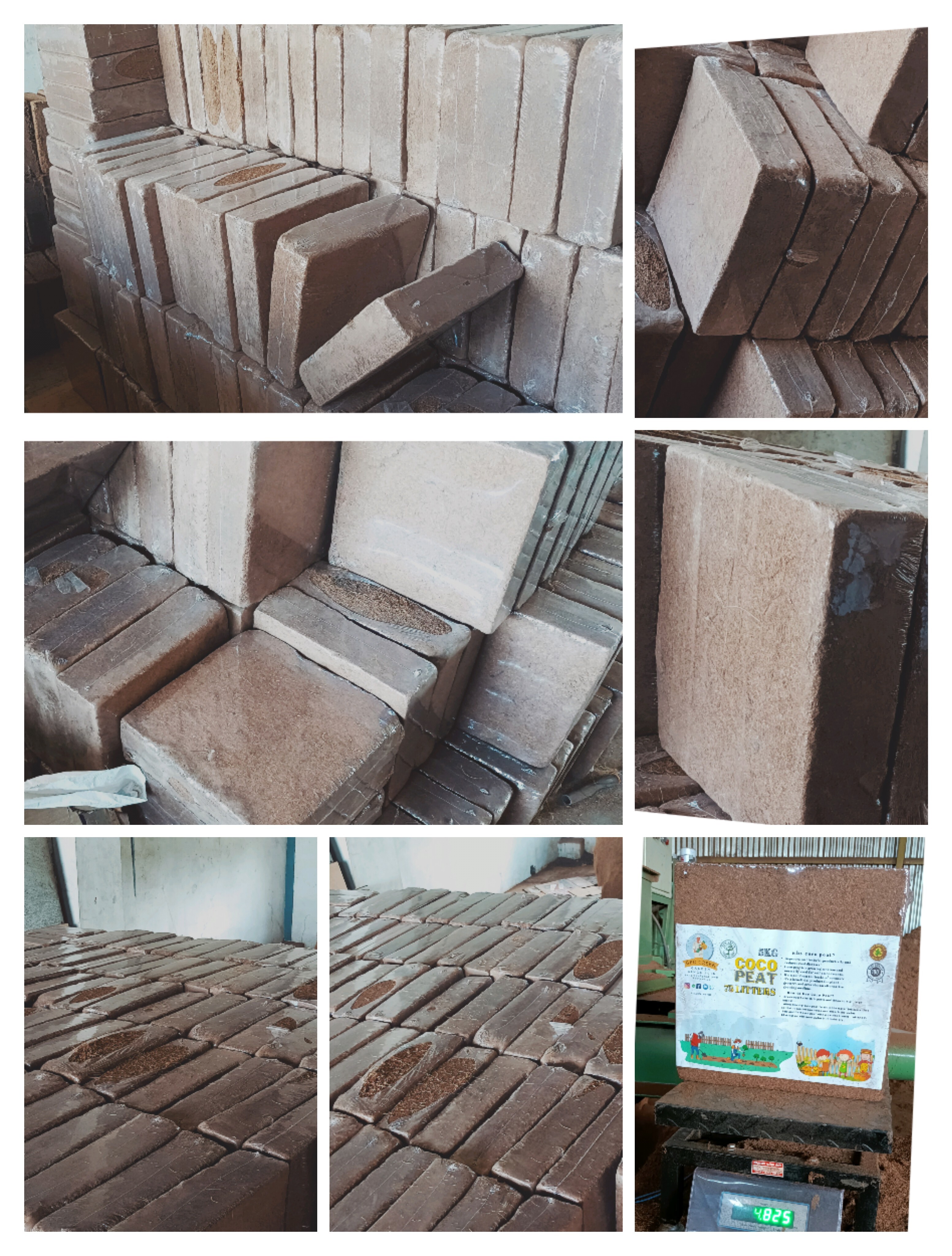 Eco-friendly Plain Pith Block