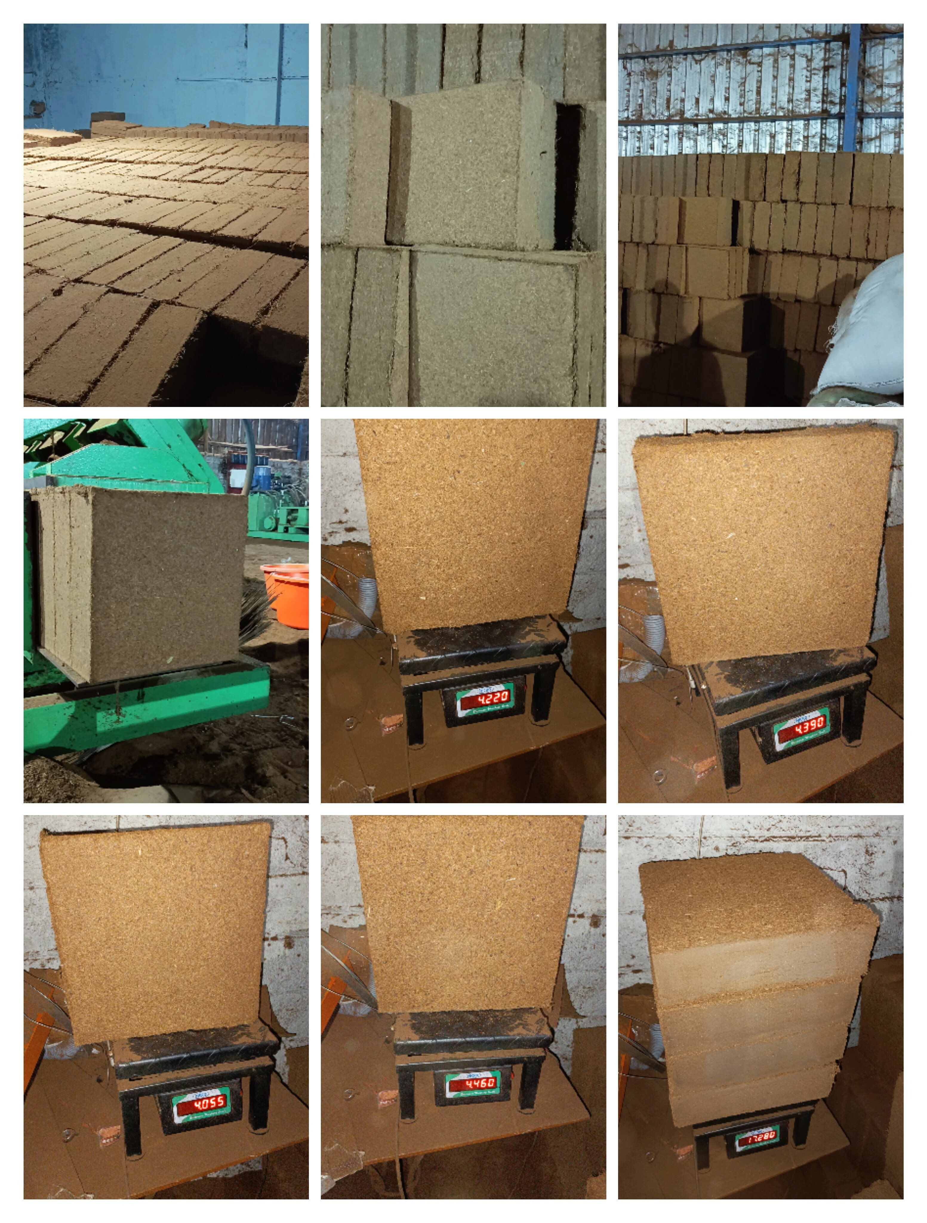 Eco-friendly Plain Pith Block