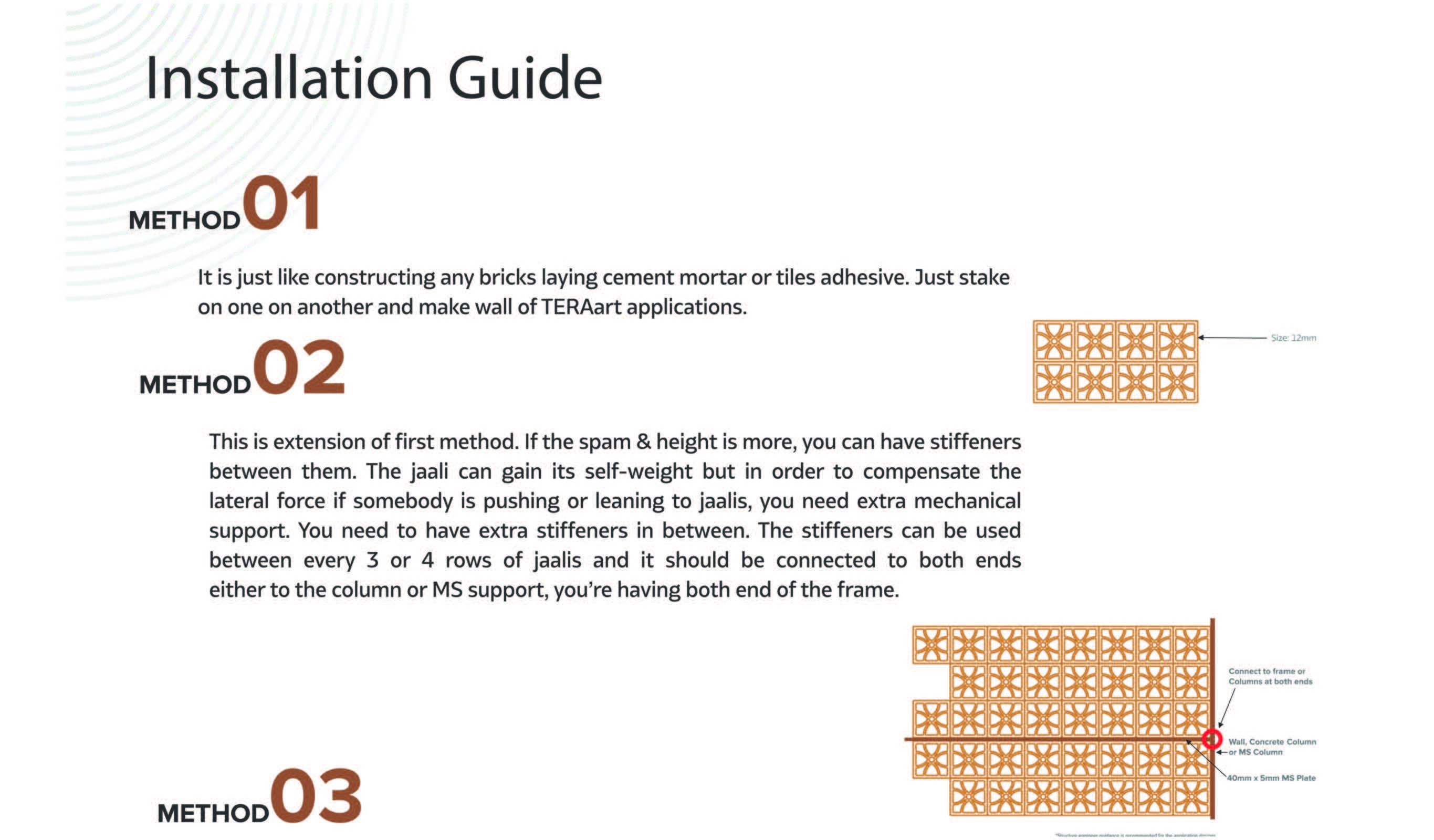 Decorative Clay Item - Various Sizes | Brown, 20 Mm Thickness, 6 Kg Weight, Durable, Eco-friendly, Fire Resistant, Termite Free, Low Maintenance, Natural Sunlight & Ventilation
