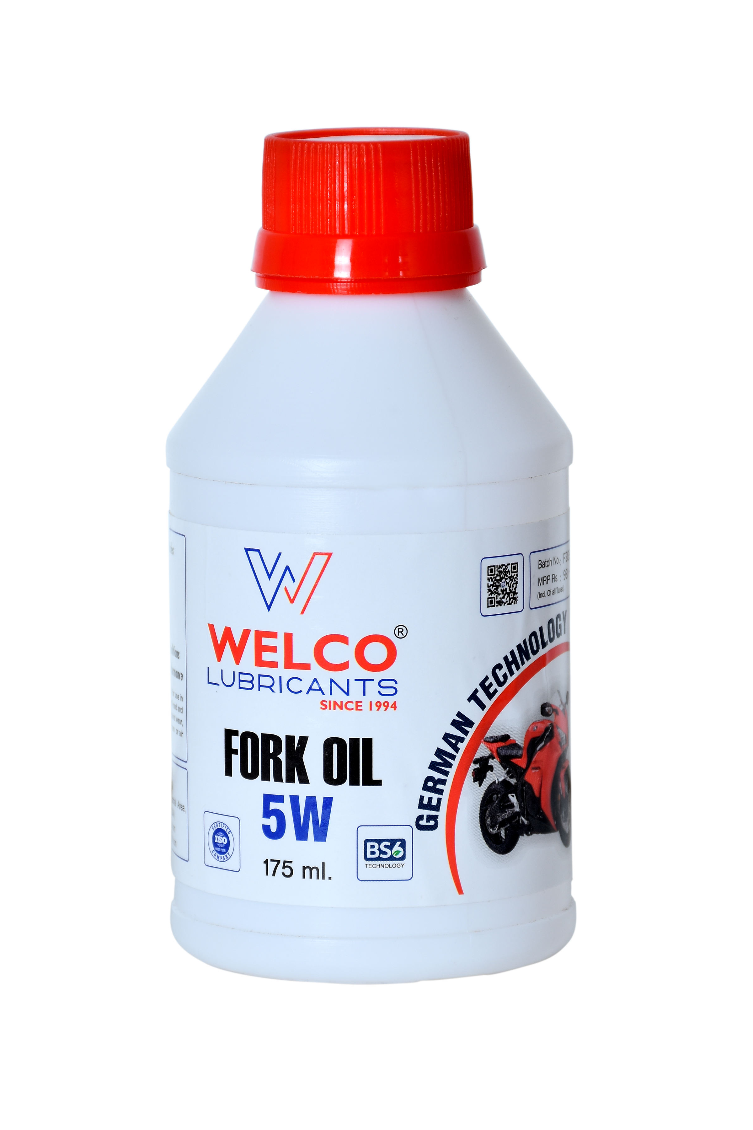 Welco Fork Oil 5w (175 Ml) - Ash %: As Per Specifications