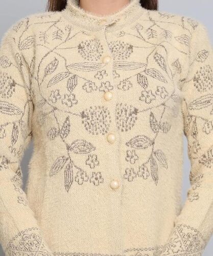 लेडीज़ स्वेटर कोरियन यूज़्ड क्लॉथ सेकेंड हैंड की ब्राउन बेल